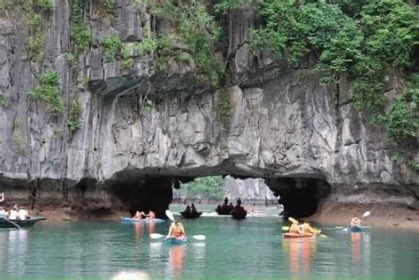 Full Day Halong Bay Titop Island Sung Sot Cave Luon Cave Getyourguide