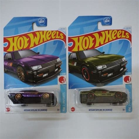 Hot Wheels Nissan Skyline Rs Kdr R Turbo Hw Japan J Imports Series Mainline Jdm Us Card