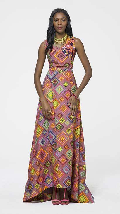 Fashion Vlisco V Inspired African Dresses For Women African Wear