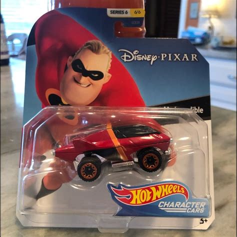 Disney Toys Disney Pixar Mr Incredible Hot Wheels Character Car Poshmark