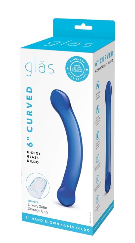 Glas Curved G Spot Glass Dildo Veli Store