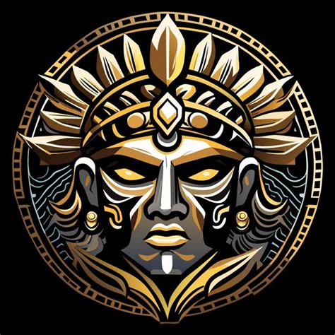 Colección De La India Antigua En Vector Vector Premium