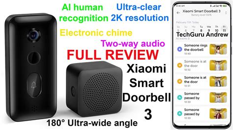 Xiaomi Smart Doorbell Review Youtube