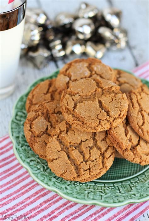 Old Fashioned Molasses Cookies Recipe Mom Foodie