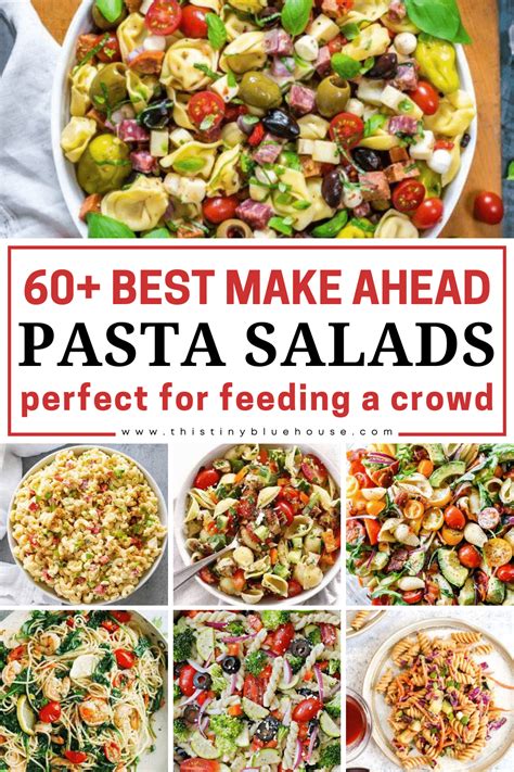 60 Easy Pasta Salad Recipes Perfect For Feeding A Crowd This Tiny Blue House