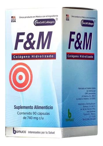 F M 90 Cápsulas Colágeno Hidrolizado Envío gratis