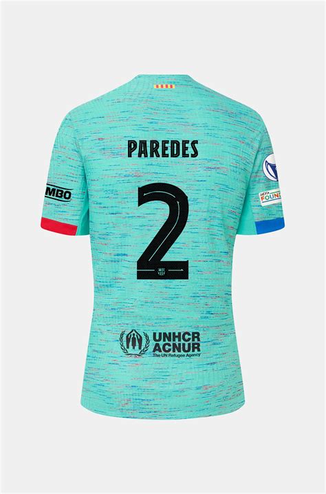 UWCL FC Barcelona third shirt 23/24 - Women - PAREDES – Barça Official