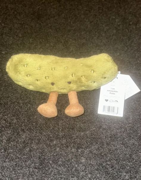 Jellycat Amuseable Pickle Brand New With Tags Picclick Uk