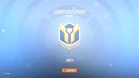 Overwatch Seasson Tank Gold Youtube