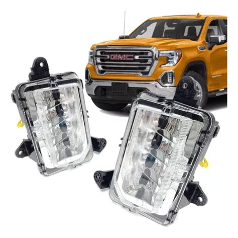 Faro Niebla Gmc Sierra 2019 2020 2021 2022 Denali At4 Par Envío gratis