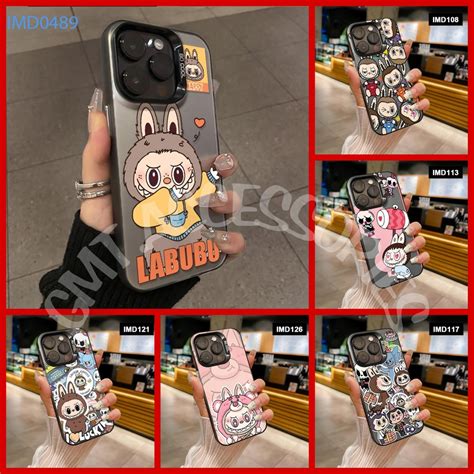 Jual CASE IMD BLACK MOTIF LABUBU INFINIX HOT 8 9 9PLAY 10 10S 10 PLAY