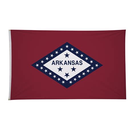 Arkansas State Flag - 6' x 10' Nylon Flag