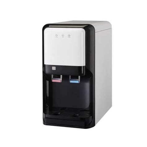 Desktop Pipe Line Compressor Cooling Hot Cold Water Dispenser With Safety Lock Desktop Water