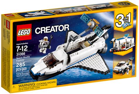 Lego Creator 31066 Vesmírný Průzkumný Raketoplán Hracky Kongcz