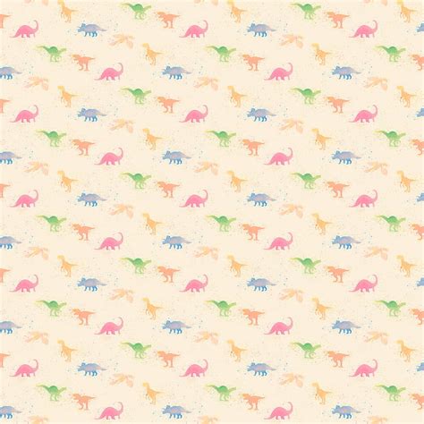 Watercolour Dinosaurs By Albany Pink Dinosaur Hd Phone Wallpaper Pxfuel