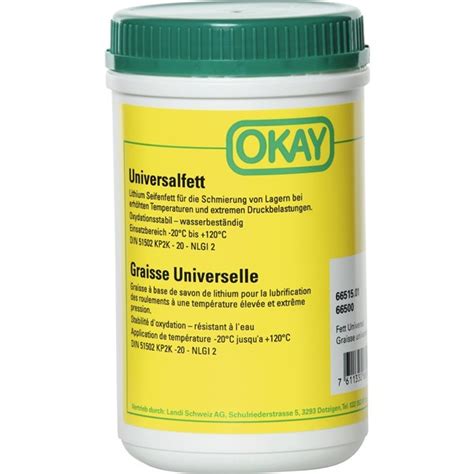Fett Universal Okay 850 g kaufen - Fette / Schmierstoffe - LANDI