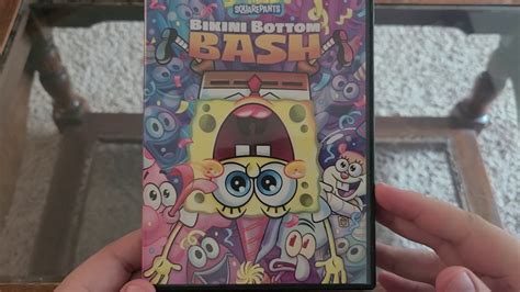 SpongeBob SquarePants Bikini Bottom Bash DVD Unboxing Review YouTube