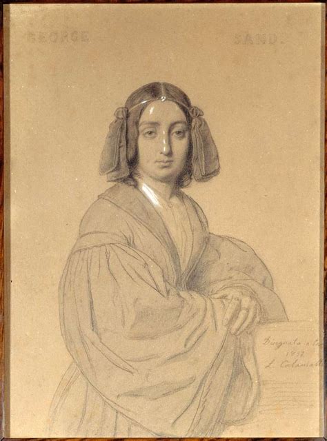 Portrait De George Sand En 1837 Public Domain Portrait Engraving