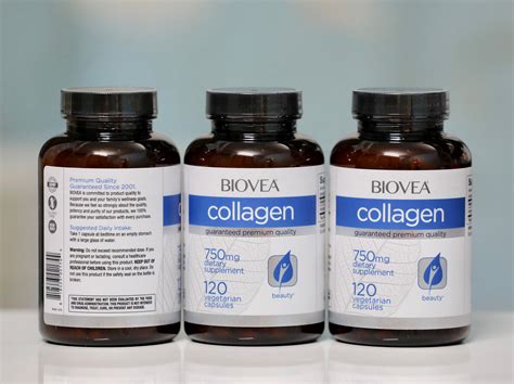 Viên uống Biovea Collagen 750mg đẹp da, ngăn ngừa viêm xương khớp, 120 ...