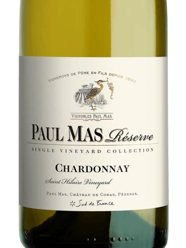 2021 Paul Mas Saint Hilaire Vineyard Chardonnay Réserve Vivino United