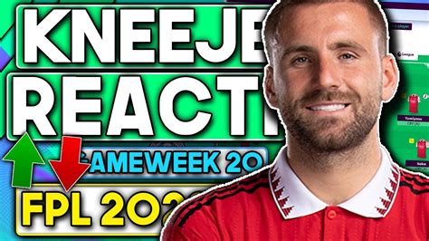 Fpl Gameweek Kneejerk Reactions Gw Fantasy Premier League Tips