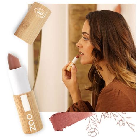 ZAO Cocoon Balm Lipstick Nude Collection Brownish Pink 416