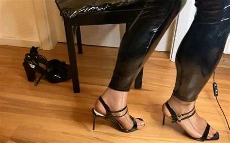 Eight Pairs Of Black Heel Sandals Nude Pics XHamster