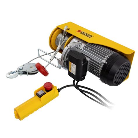 Тельфер электрический TF-1200,1.2 т, 1800 Вт, высота 12 м, 8 м/мин ...