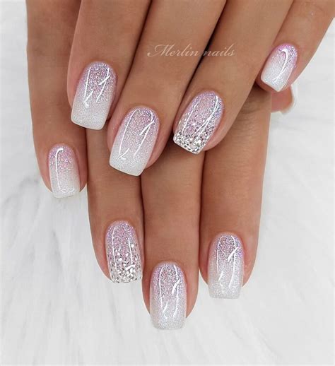 These Nude Glitter Nails Will Sparkle Up Your Life