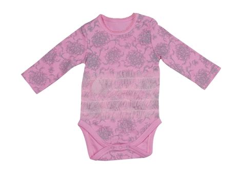 Premium Photo Pink Rompers Isolate On White