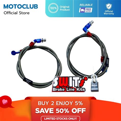 SWITS BRAKE LINE KITS 100CM 60CM Shopee Philippines