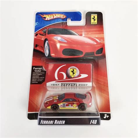 Hot Wheels Years Ferrari F Racer Series Sigillato Su