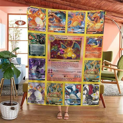 Charizard Gx Pokemon Fleece Blanket Hot Sale