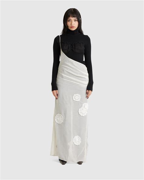 OPEN YY Woven Flower Applique Skirt – Chinatown Country Club