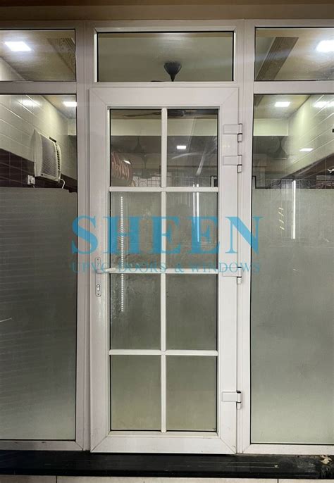 Swing Interior Upvc Fixed Casement Door 3 8 Mm Toughened Glass At Rs