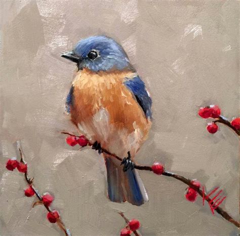 Bird Painting Acrylic, Bird Paintings On Canvas, Painting Canvases