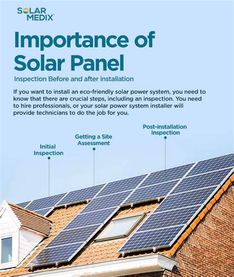 Importance Of Solar Panel Inspection Before And After Installation In