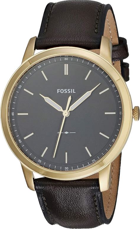 Fossil Men S The Minimalist Stainless Steel Slim Casual Quartz Watch