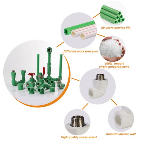 Ppr Fittings 90 Degree Elbow Pn16 Pn20 Pn25 Ppr 45 Degree Elbow Hot Water Tube Plumbing Material