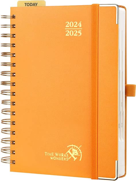 POPRUN Daily Planner 2024 2025 One Page A Day 5 75 X 8 5 Academic