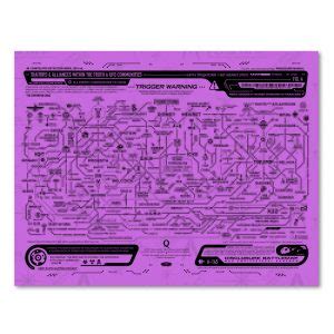 Traitors & Alliances Map 8.5 x 11″ Cardstock – DEEP STATE MAPPING PROJECT