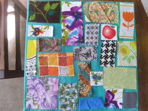 Craft And Opinion Fabric Collage