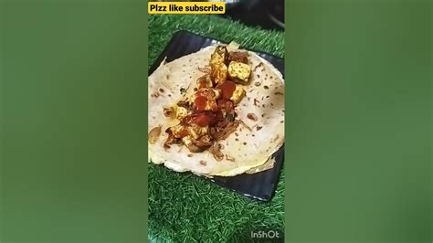 Shortviral Egg Paneer Roll Youtube