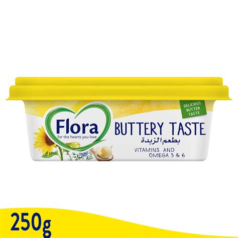 Flora Buttery Vegetable Oil Spread 250g Getitqa