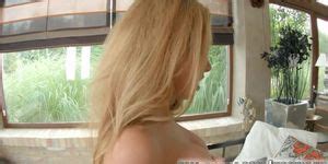 Allinternal Pretty Blonde Sucks Dick And Takes A Creampie Porn Videos