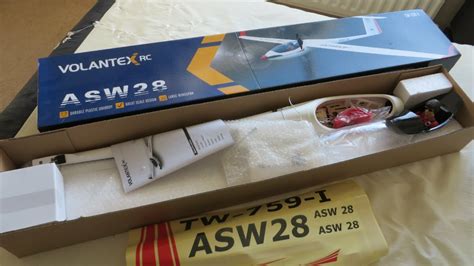 Volantex ASW28 v2 PNP 2.55M powered glider Brand new still in the box ...