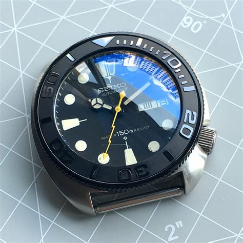 Seiko Mods Dlw Watch Modification Part Ceramic Bezel Insert For