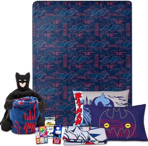 Batman Bedding Set Toddler Bed Bundle With Batman Plushie