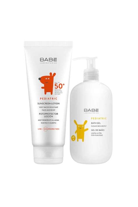 Babe Pediatric Sunscreen Lotion Spf Ml Banyo Jeli Ml Hediye Fiyat Yorumlar Trendyol