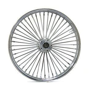 Fat Spoke Front Wheel Chrome X Harley Flht Flhtc Electra